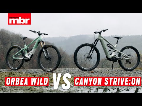 Which Is The Ultimate Enduro E-Bike? | Canyon Strive:ON CFR Vs Orbea Wild M-Team