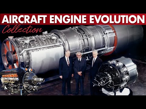 Aircraft Engines | From Propellers To Turbojets, To Supersonic Passenger Jets | A Video Collection