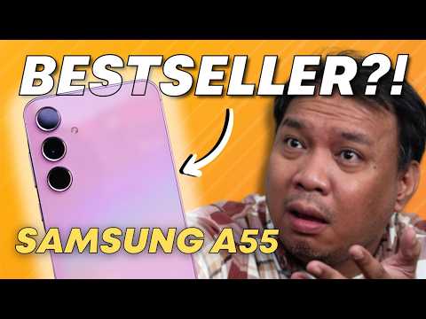 Overpriced daw Pero Bestseller!? | Samsung Galaxy A55 5G Philippines Hands-on