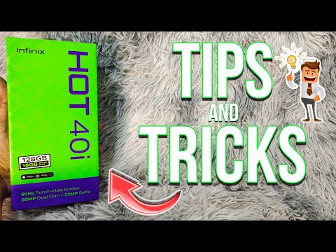 INFINIX HOT 40i TIPS AND TRICKS 2024