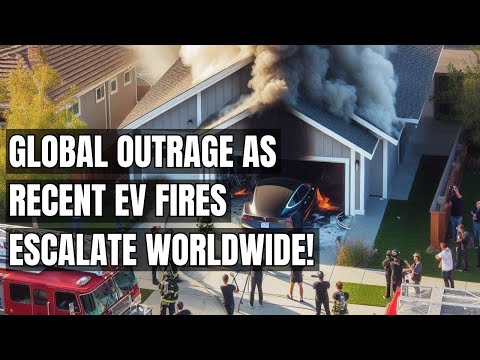 EV Owners Demand Action as Battery Fires Escalate Worldwide! Electric Vehicle Fires Surged Worldwide