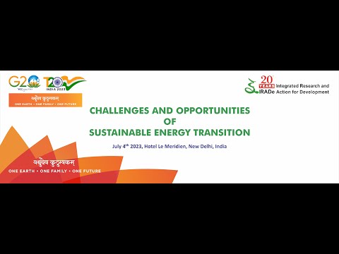 Challenges and Opportunities of Sustainable Energy Transition