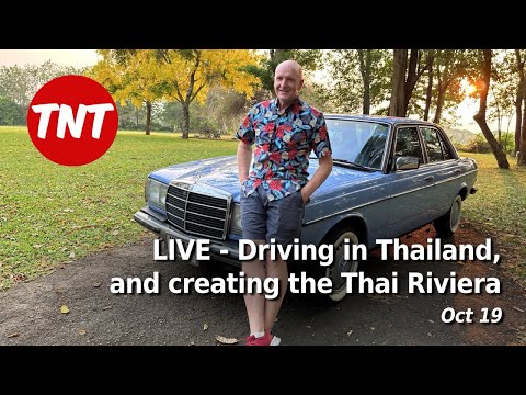 LIVE - Thailand&#039;s Grand Thai Riviera, driving in Thailand - Oct 19