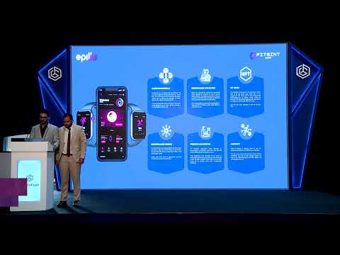 Epillo Health Systems at Crypto Expo Dubai 2022, unveiling the world&#039;s first Blockchain Smartwatch