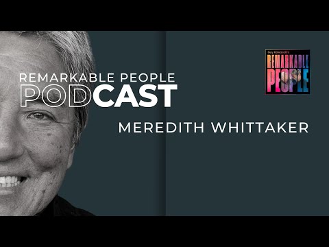 Meredith Whittaker: Revolutionizing Tech Privacy and Power