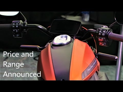 LiveWire Price and Battery Range Announced! │Harley-Davidson Electric Motorcycle