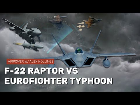 F-22 VS Eurofighter Typhoon — What really happened in these dogfights?