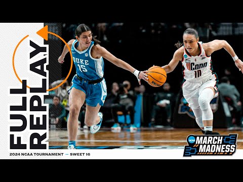 UConn vs. Duke - 2024 NCAA women&#039;s Sweet 16 | FULL REPLAY