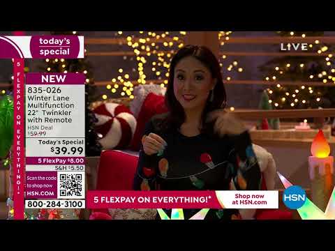 HSN | HSN Today with Tina &amp; Ty - Christmas in July Edition 07.07.2023 - 08 AM