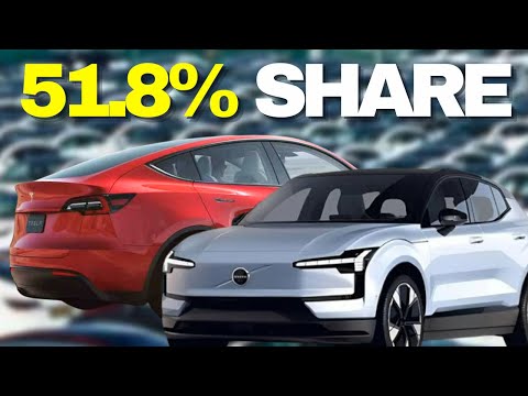 Sweden&#039;s EV Market Surges: Electric Vehicles Capture 51.8% Share