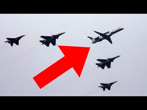 Secret Encounter of Air Force One and 4 MIGs