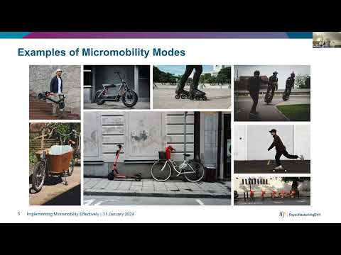 E-Mobility Webinar Series: Implementing Micromobility Effectively