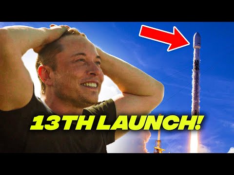 Space X LAUNCHED And LANDED A FALCON 9 Rocket On Record Tying 13th Mission | Elon Musk Space X 2022