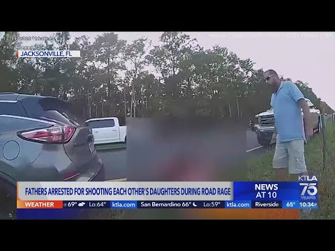 2 fathers shoot each other&#039;s daughters in road rage incident