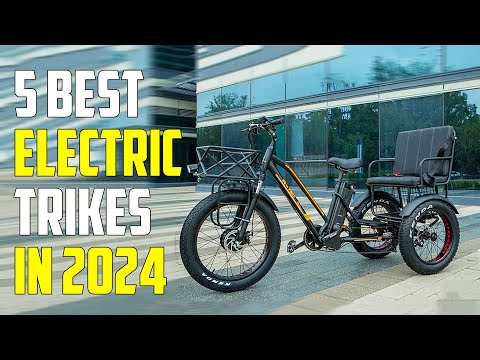 Best Electric Tricycles 2024 - Best E-trike with Passenger Seat