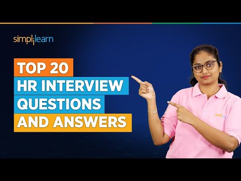 Top 20 HR Interview Questions and Answers | 20 Most Asked HR Interview Questions 2023 | Simplilearn