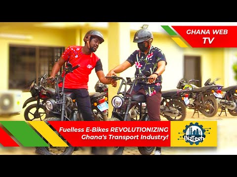 How Fuelless E-Bikes Are REVOLUTIONIZING Ghana&#039;s Transport Industry!