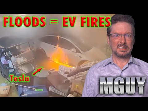 Why you should NEVER rely on an EV in a flood, fire or hurricane | MGUY Australia