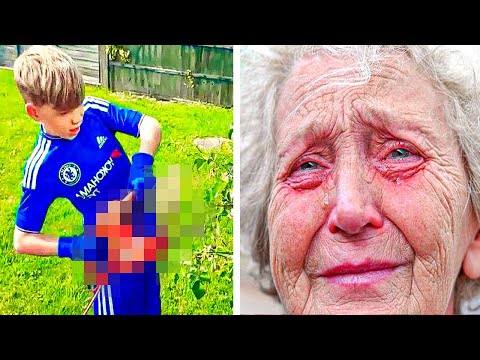 Elderly Woman Catches 4 Boys In Her Yard, Cries When She Realizes What They&#039;re Doing