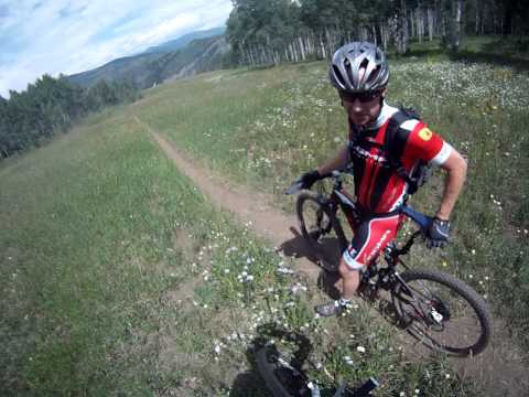 Full Meadow Mountain singletrack descent