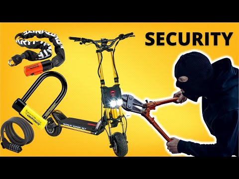 How to Lock Up your Electric Scooter