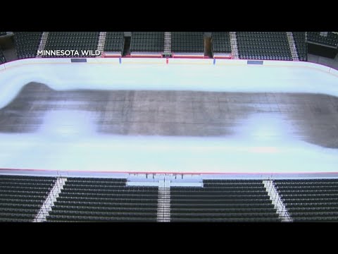 How Do Crews Prepare Ice For NHL Games?