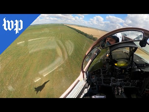 Flying low and fast over Ukraine in an aging Mig-29