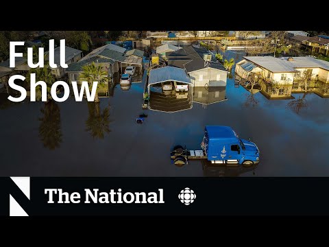 CBC News: The National | California storms, Biden classified documents, Preppers movement