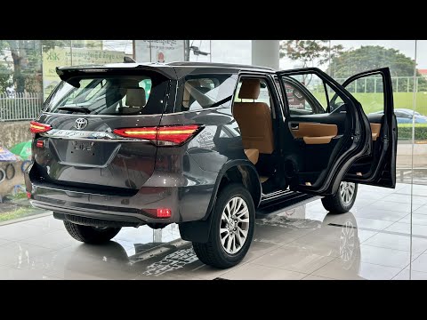 2023 Toyota Fortuner 4x4 Grey Color - Exterior and Interior Details