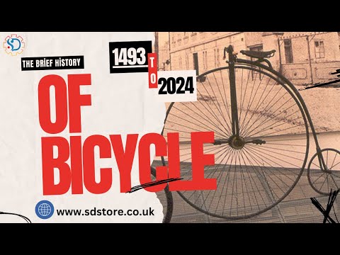 The Complete History of Bicycles: From Draisienne to E-Bikes|the evolution of bicycle (1493-2024)