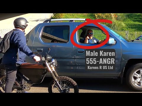 Ebikes vs Karens - But they&#039;re increasingly aggressive