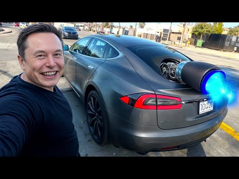 Elon Musk: Tesla&#039;s NEW Hypercar That Is Powered by a JET ENGINE!