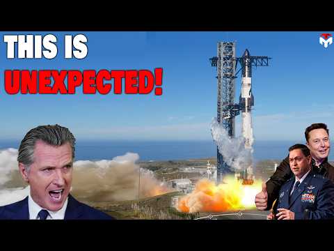 Starship to Launch in California!? What Space Force just did Humiliated CA Gov...