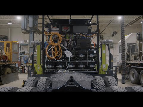 Building hydrogen fuel cell-electric trucks