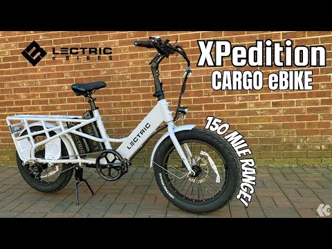 Lectric XPedition Cargo eBike - $1699 Dual Battery 150-Mile Range &amp; 450-pounds capacity