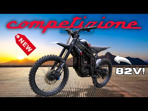 THE NEW KING OF &#039;STOCK&#039; ELECTRIC DIRT-BIKES!? // 82v Talaria MX5 Pro Competizione!