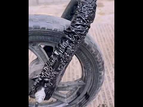 😨 Satisfying Bike Paint Removal 😲