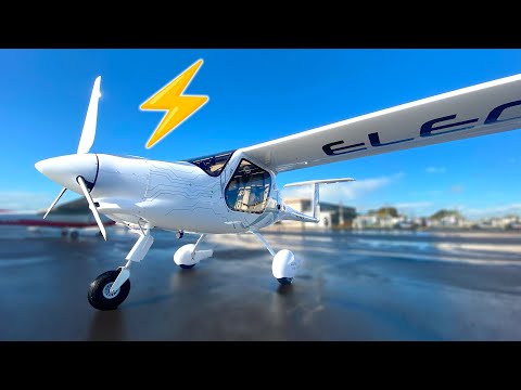 The ELECTRIC Plane with a $0 fuel cost ⚡️