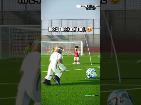 RF24 Freekicks 😍 #roblox #rf24 #realfutbol #robloxshorts #shorts