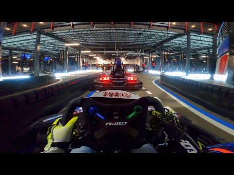 GoPro POV of the WORLD&#039;S LARGEST Karting Track: Supercharged Entertainment NJ