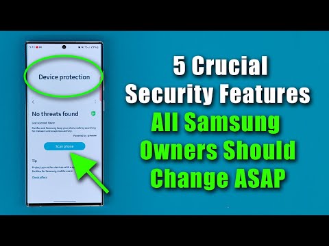 5 IMPORTANT Security Settings Every Samsung Galaxy Owner Should Change ASAP