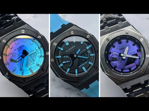 Unveiling My Epic G Shock Casioak Mod Collection (GA-2100)