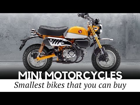 10 Smallest Motorcycles and Mini Bikes with Engines that You Can Actually Buy