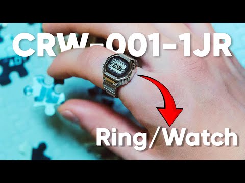 Casio CRW-001-1JR: A Tiny, Stylish Watch for Your Finger!