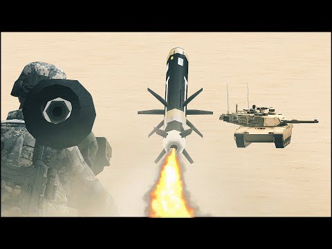 CAN M1 ABRAMS TANK SURVIVE JAVELIN MISSILE? #shorts