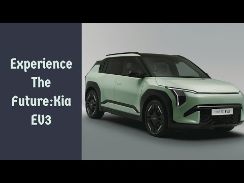 Kia EV3 Unveiled: The Future of Urban Mobility is here!