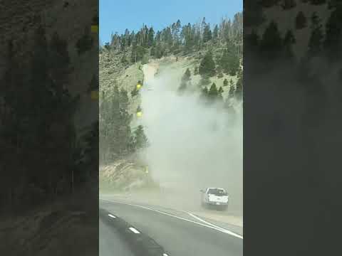 Truck driver almost hits the top of Colorado runaway ramp, then rolls backwards