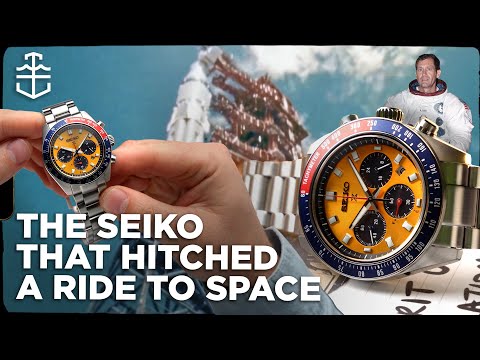 The new Seiko Prospex Speedtimer Pogue tributes the legendary space chronograph