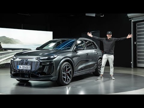 My First Look At The Audi Q6 e-tron! Tech Specs, Quick Tour, &amp; First Drive