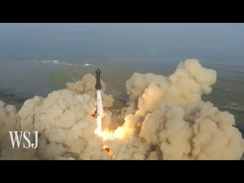 Starship Explosion Video: Watch Elon Musk&#039;s Rocket Explode After Launch | WSJ